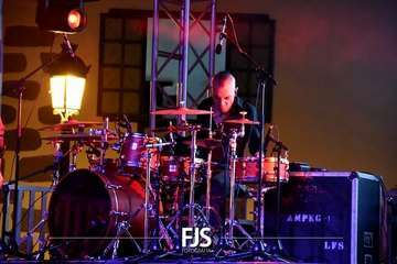 Concierto de la cantante grancanario Cristina Ramos en la plaza de San Juan/Francisco Javier Santana./Francisco Javier Santana.